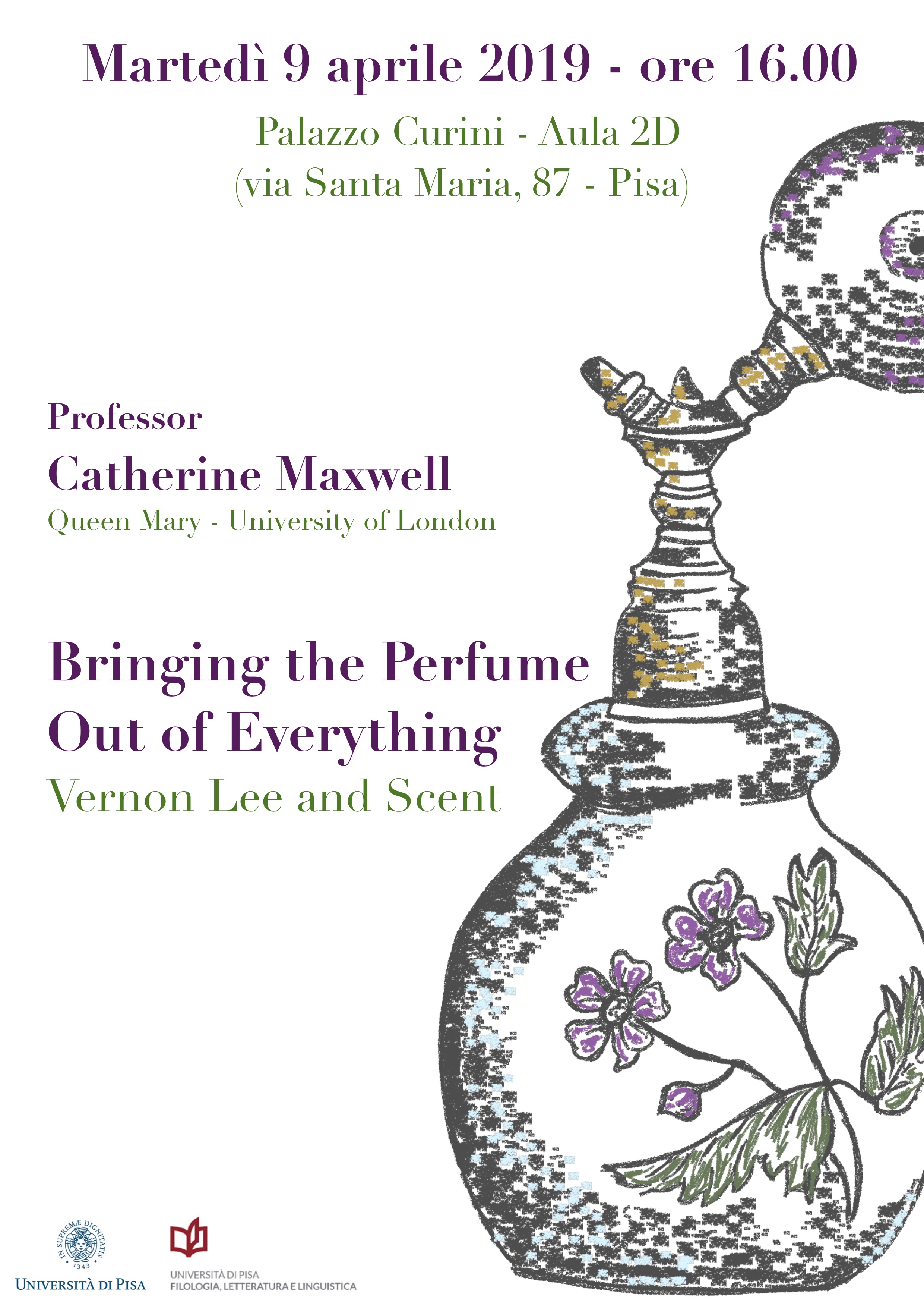 Bringing the Perfume Out of Everything: conferenza