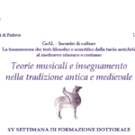 XV Settimana di Formazione dottorale del Centro interuniversitario GrAL – 16-17 settembre 2021