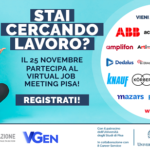 Job Meeting: Virtual Edition – 25 novembre 2021