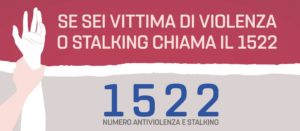 1522: help line violenza e stalking