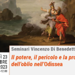 Il potere, la promessa e il pericolo dell’oblio nell’Odissea: conferenza del Prof. Jonas Grethlein nel ciclo di seminari Vincenzo Di Benedetto – 23 novembre 2023