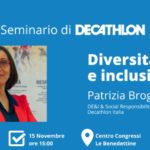 Diversità e inclusione: seminario con Patrizia Brognoli (Decathlon) – 15 novembre 2023