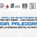 Tra filologia, paleografia e storia: convegno finale PRIN RETI 2022 | 29-30 settembre 2025