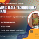 Garmin® Italy Technologies webinar | 14 gennaio 2025