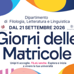 Benvenuti a FiLeLi! Giorni delle Matricole: dal 21 settembre